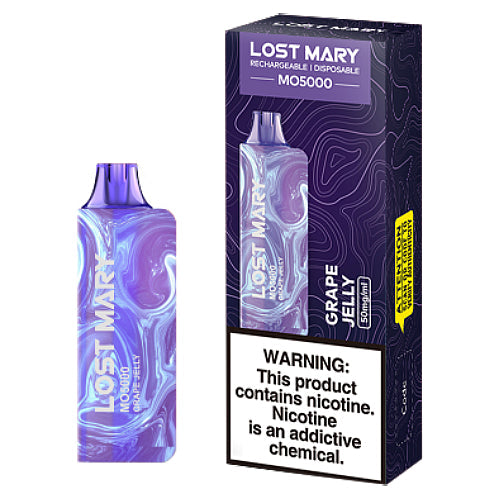 Lost Mary MO5000 - Disposable Vape Device - Grape Jelly