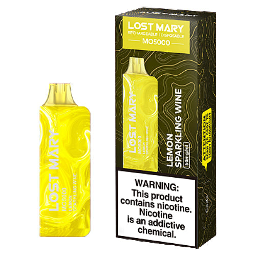 Lost Mary MO5000 - Disposable Vape Device - Lemon Sparkling Wine
