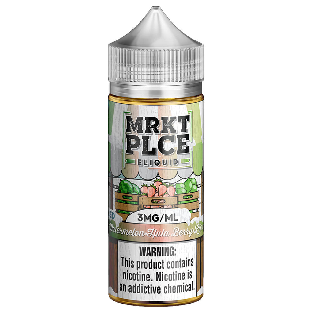 MRKTPLCE eLiquids - Watermelon Hula Berry Lime ICED Vape Juice 0mg