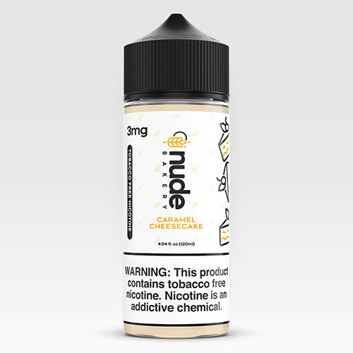 Nude Bakery Caramel Cheesecake 120ml | MadVapes