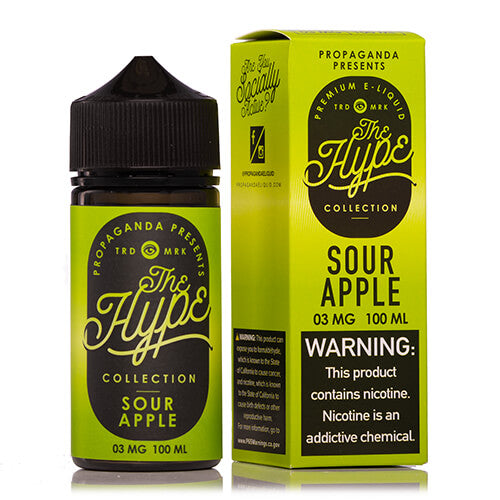 Propaganda E-Liquid Tobacco-Free Hype Collection - Sour Apple
