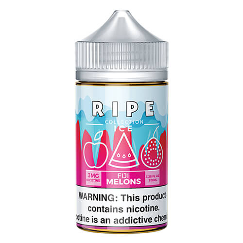 Ripe Collection on Ice by Vape 100 eJuice - Fiji Melons on Ice Vape Juice 0mg