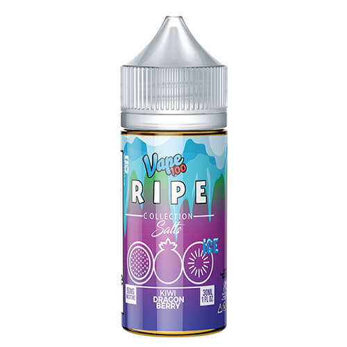 Ripe Collection on Ice by Vape 100 Nic Salts - Kiwi Dragon Berry on Ice Vape Juice 35mg