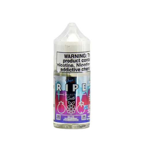 Ripe Collection on Ice by Vape 100 Nic Salts - Blue Razzleberry Pomegranate on Ice Vape Juice 35mg