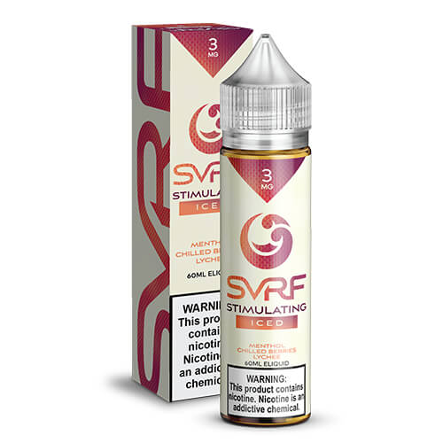 SVRF Iced - Stimulating Iced Vape Juice 0mg
