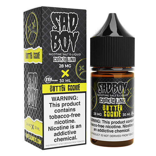 Sadboy Salts Cookie Line - Butter Cookie | MadVapes