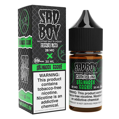 Sadboy Salts Cookie Line - Shamrock Cookie | MadVapes