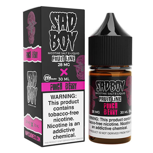 Sadboy Tobacco-Free SALTS Fruit Line - Punch Berry