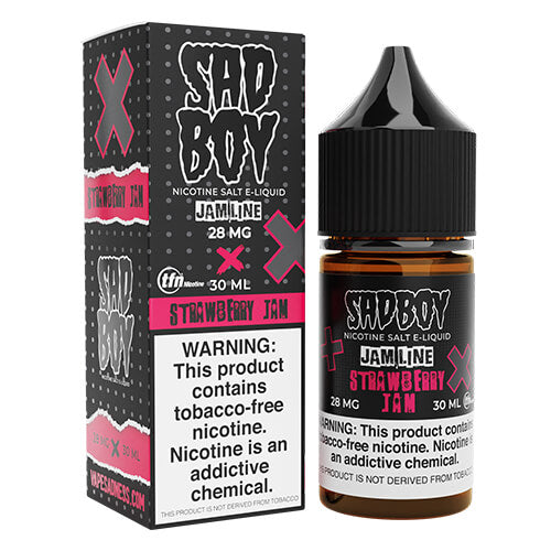 Sadboy Salts Jam Line - Strawberry Jam | MadVapes
