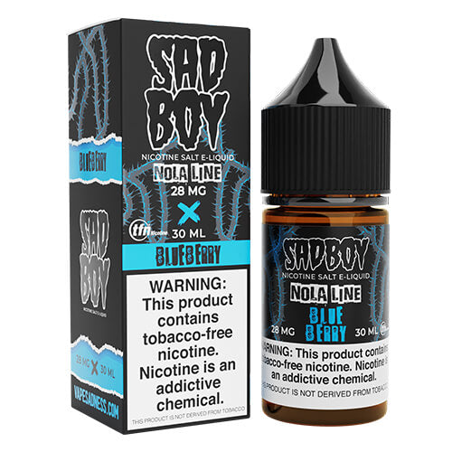 Sadboy Salts Nola Line - Blueberry | MadVapes
