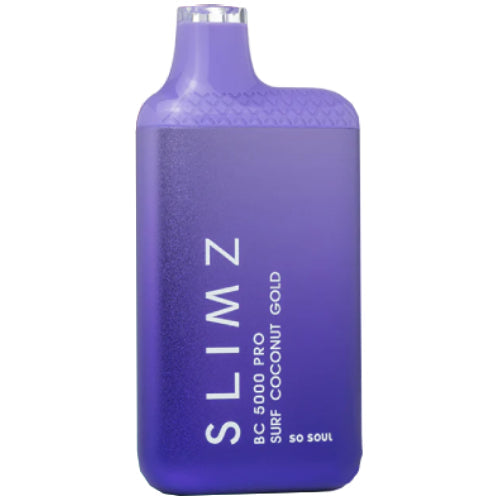 So Soul Slimz BC5000 - Disposable Vape Device - Surf Coconut Gold