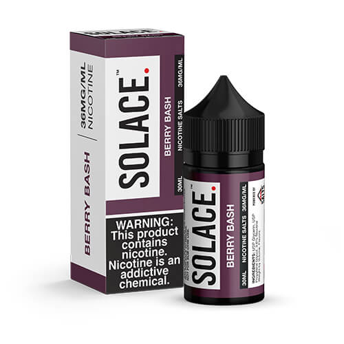 Solace Salts eJuice - Berry Bash Vape Juice 36mg