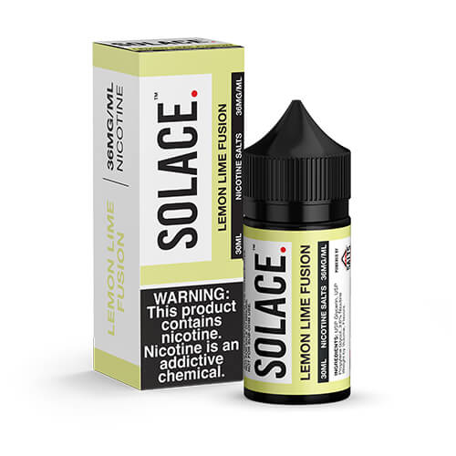 Solace Salts eJuice - Lemon Lime Fusion Vape Juice 36mg