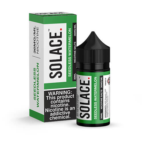 Solace Salts eJuice - Seedless Watermelon Vape Juice 36mg