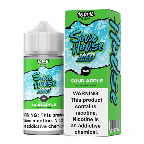 Sour House E-Liquid - Sour Apple Iced