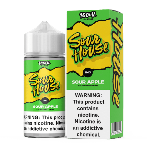Sour House E-Liquid - Sour Apple