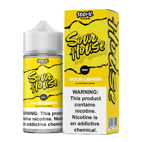 Sour House E-Liquid - Sour Lemon