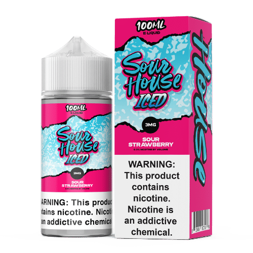 Sour House E-Liquid - Sour Strawberry Iced