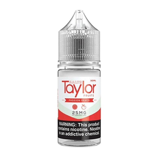 Taylor eLiquid SALTS - Passion Peach Vape Juice 25mg