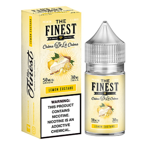 The Finest E-Liquid Synthetic SALTS - Lemon Custard - 30ml