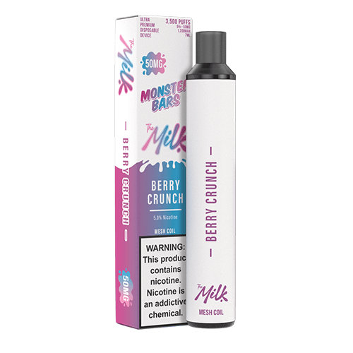 Monster Bars 3500 Milk Berry Crunch Disposable Vape Pen