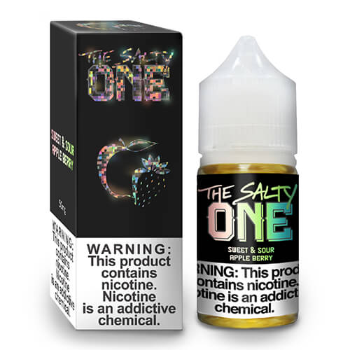 The Salty One eLiquid - Sweet & Sour Apple Berry Vape Juice 30mg