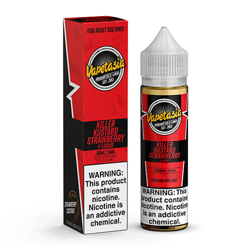 Vapetasia eJuice - Killer Kustard Strawberry