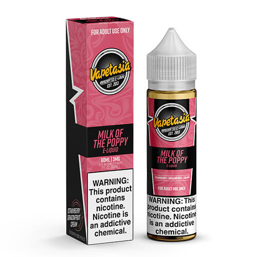 Vapetasia eJuice - Milk of the Poppy