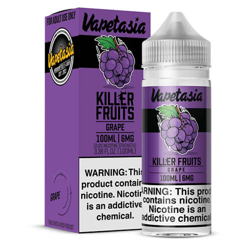 Vapetasia Killer Fruits NTN - Grape - 100ml | MadVapes