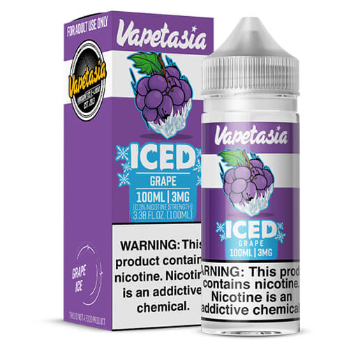 Vapetasia Killer Fruits NTN - ICED Grape - 100ml | MadVapes