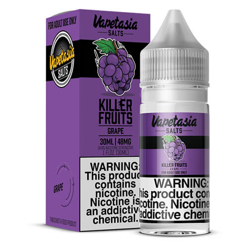 Vapetasia Killer Fruits NTN SALTS - Grape - 30ml | MadVapes