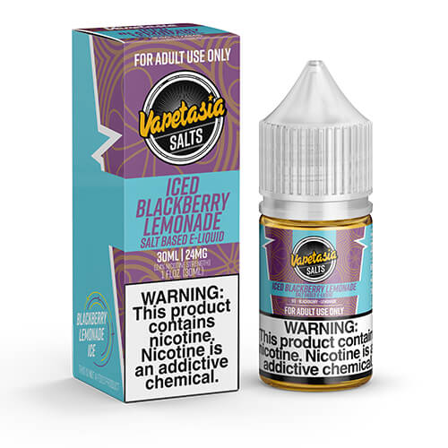 Vapetasia eJuice ICED Salts - Blackberry Lemonade