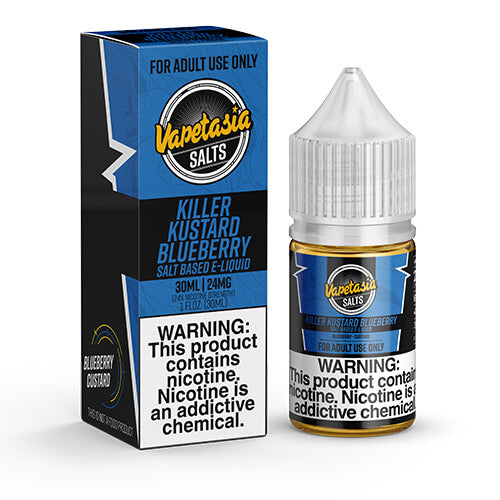 Vapetasia eJuice SALTS - Killer Kustard Blueberry
