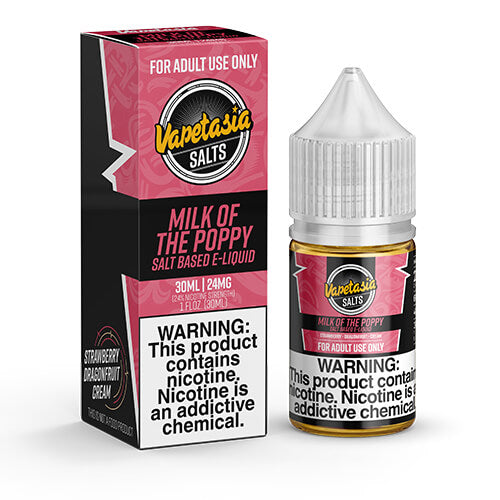 Vapetasia eJuice SALTS - Milk of the Poppy