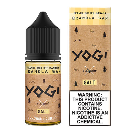Yogi ELiquid Salts - Peanut Butter Banana Yogi Salt Vape Juice 35mg
