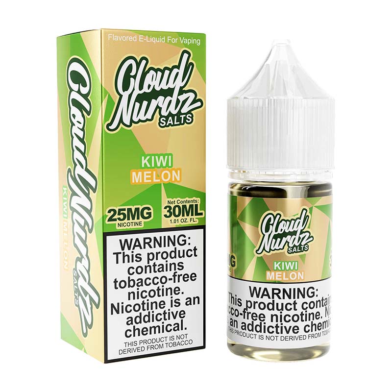 Cloud Nurdz Salt TFN - 30ml Bottle - Kiwi Melon