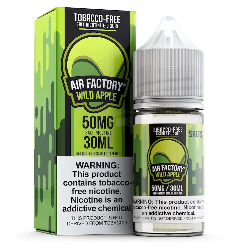 Air Factory Synthetic Salt - 30ml Box Bottle - Wild Apple