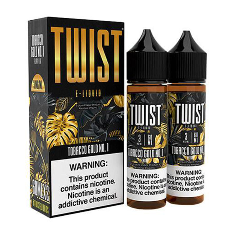 Twist E-Liquids 120ml - Tobacco Gold No. 1 Twin Pack | MadVapes