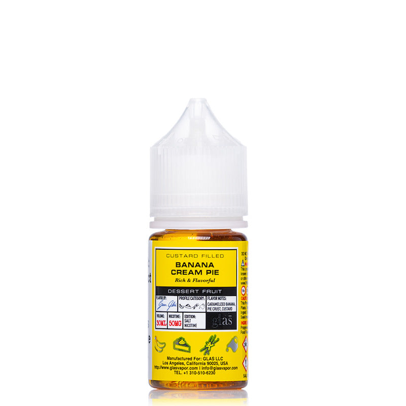 Glas BSX Salt - 30ml Bottle - Banana Cream Pie