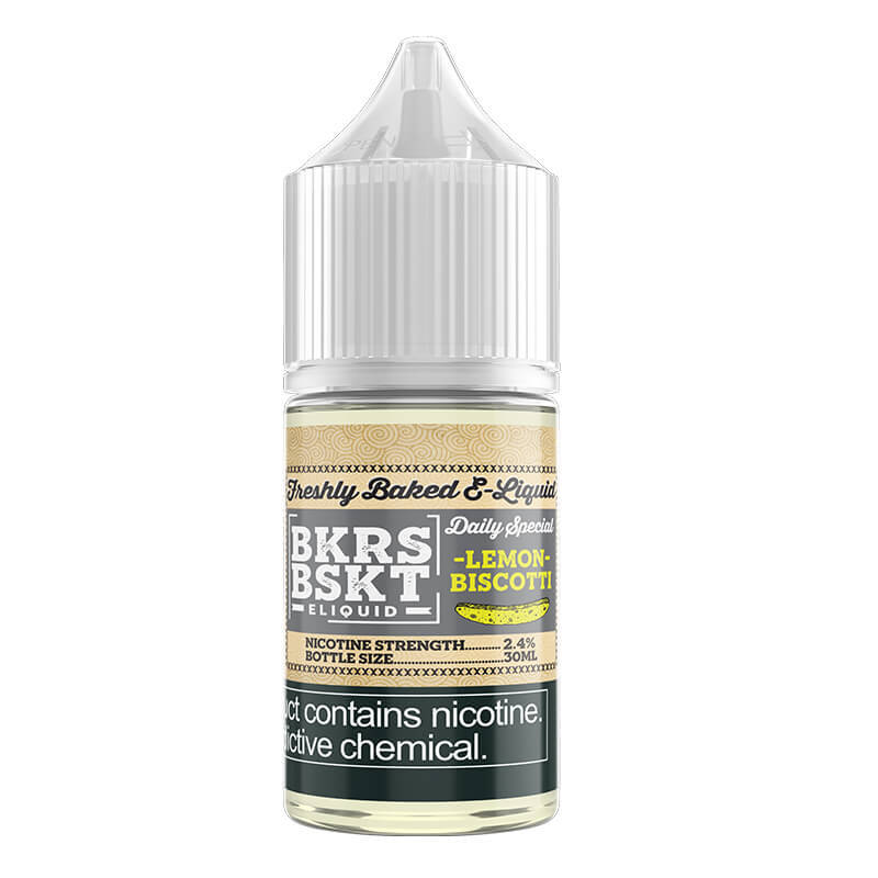 MRKTPLCE BKRS BSKT Salt - Lemon Biscotti | Madvapes