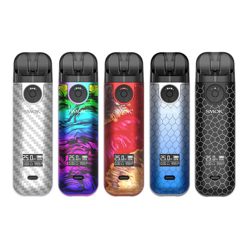 smok novo 4 vape pod kit - group