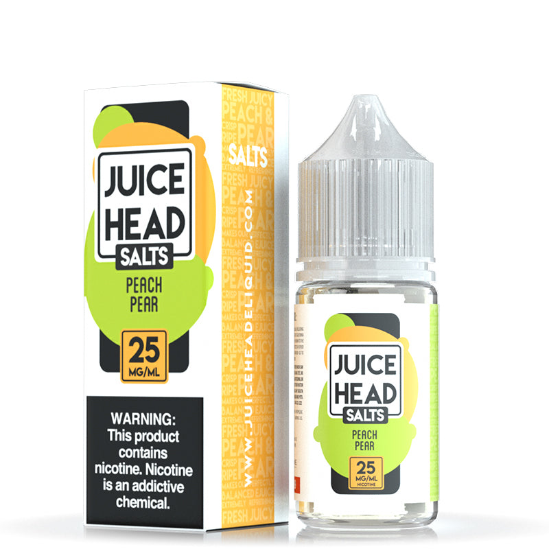 Juice Head Salt - Peach Pear | MadVapes