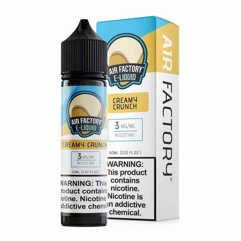 Air Factory - 60ml Box Bottles - Creamy Crunch