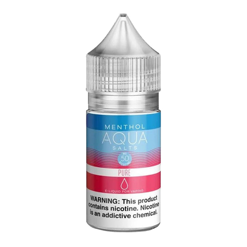 Aqua Salts Synthetic - 30ml Bottle - Pure Menthol
