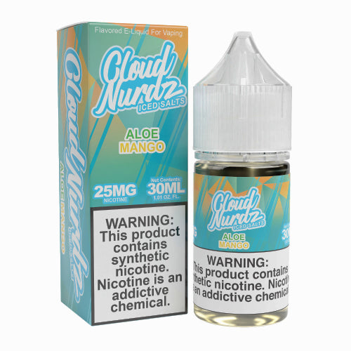 Cloud Nurdz Salts Aloe Mango Iced | MadVapes