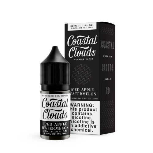 Coastal Clouds Salts Apple Watermelon Iced | MadVapes