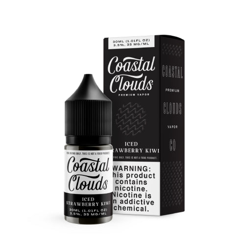 Coastal Clouds Salts Strawberry Kiwi Iced | MadVapes