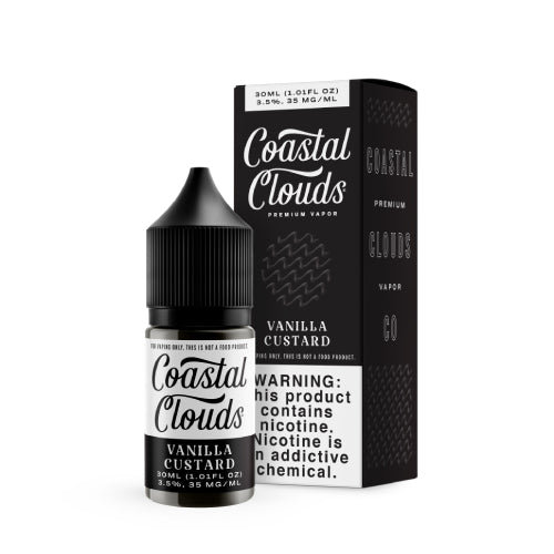 Coastal Clouds Salts Vanilla Custard | MadVapes