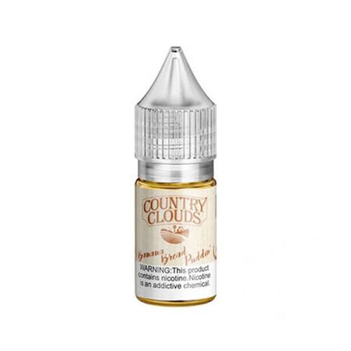 Country Clouds Salt Banana Bread Puddin' Pie Ejuice - eJuiceDirect