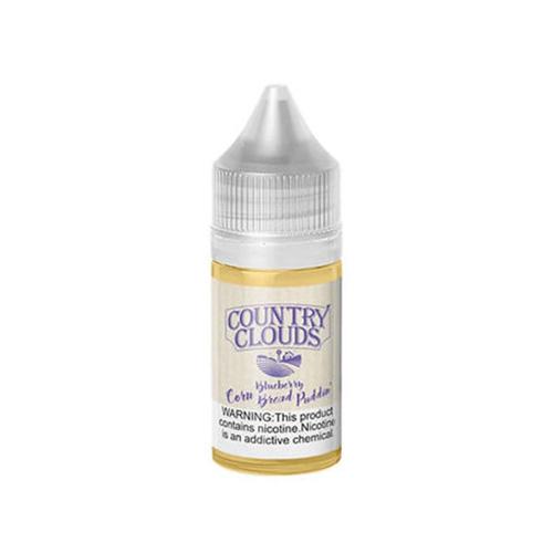 Country Clouds Salt Blueberry Corn bread Puddin' Ejuice -eJuiceDirect